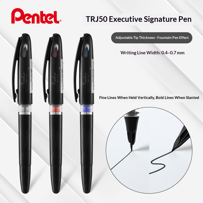 Pentel Pen Sign Pen - 日本製 ペンテル TRJ50 トラディオ スタイロ 詰め替え式