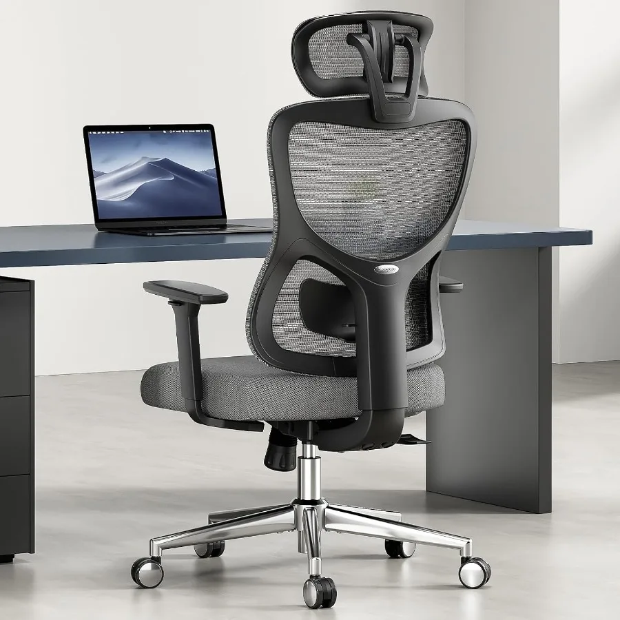 自宅でのオフィスワークやゲームに最適な、人間工学に基づいたデ - Ergonomic Office Chair のレビューと価格