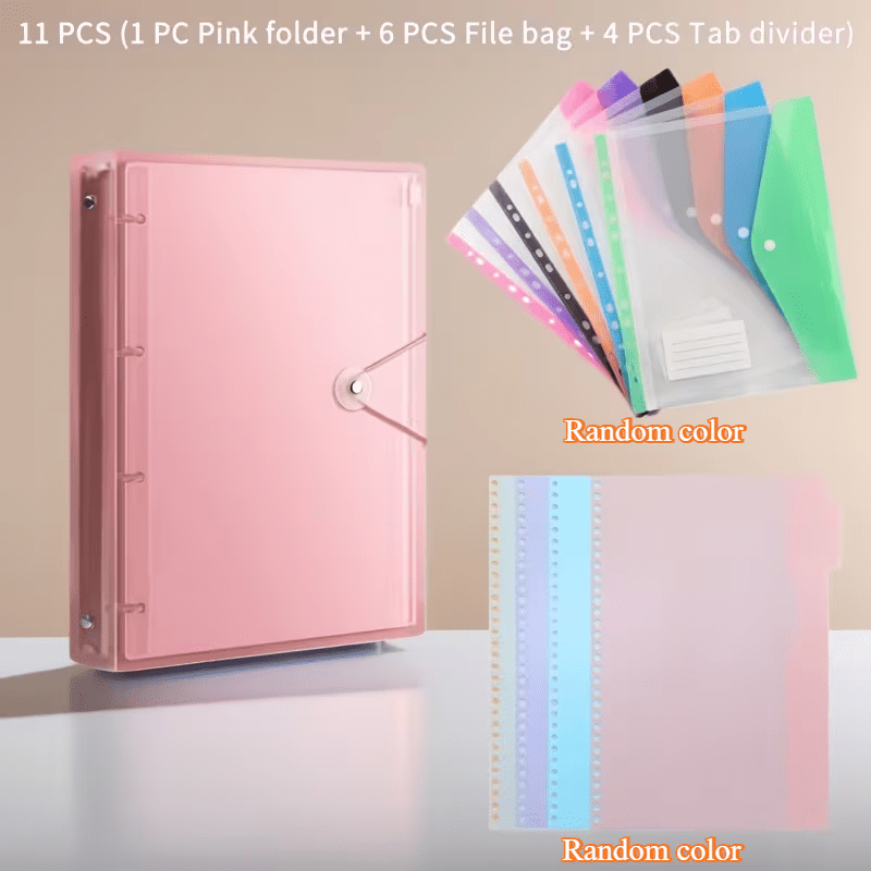 11個のA4ルーズリーフフォルダーセット、拡張可能なドキュメ - Document Scanner Portable のレビューと価格