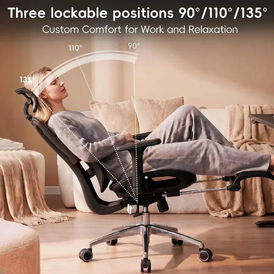 自宅でのオフィスワークに最適な、人間工学に基づいたデザインの - Ergonomic Office Chair のレビューと価格