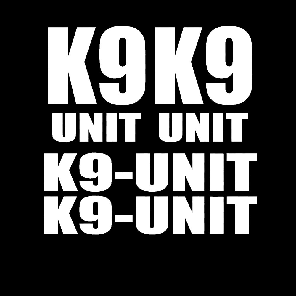 4 個入り K-9 K9 ユニットデカールセット警察官犬ビニ - Home Office Logo のレビューと価格
