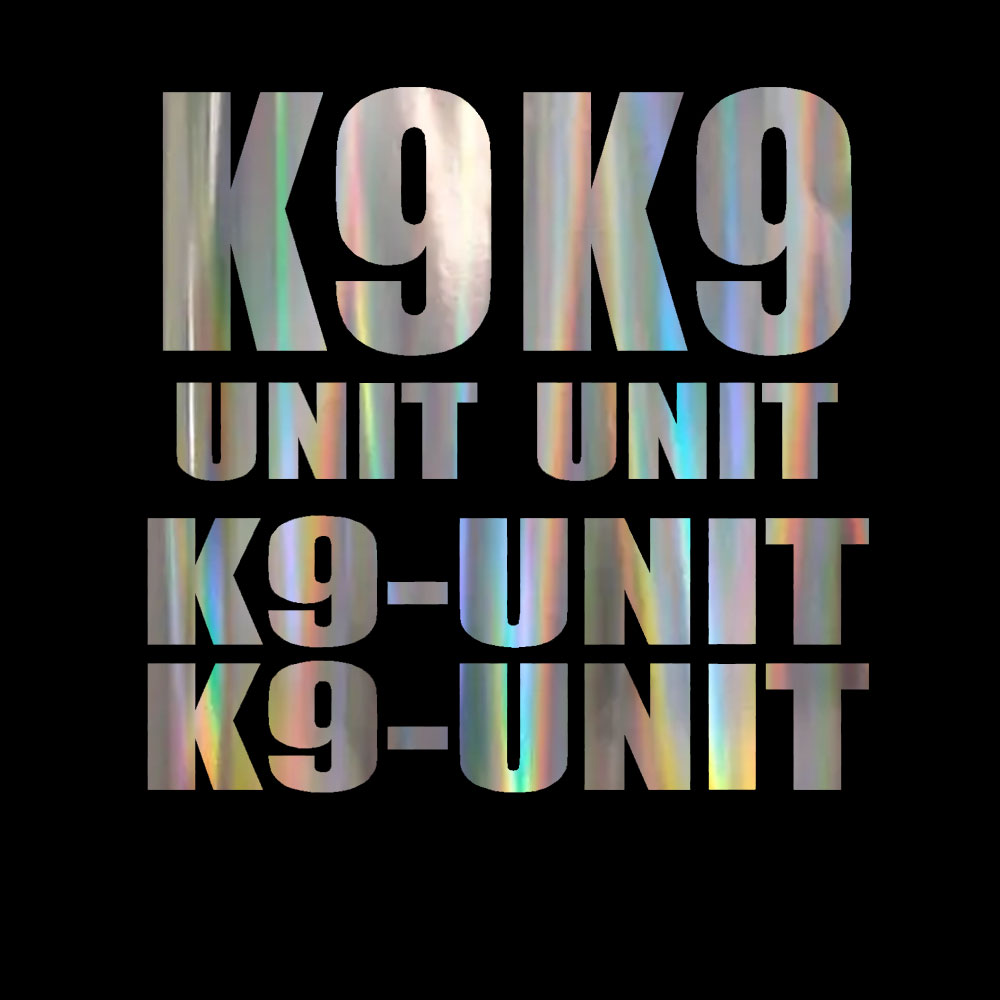 4 個入り K-9 K9 ユニットデカールセット警察官犬ビニ - Home Office Logo のレビューと価格