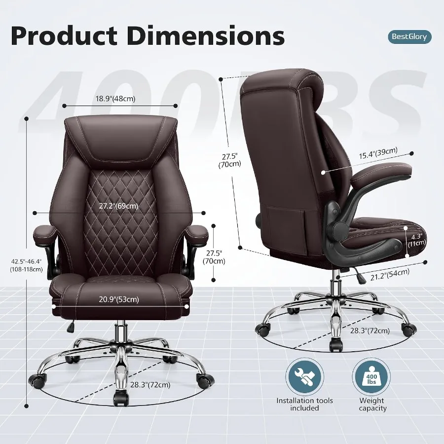 プロフェッショナルなワークスペース向けのエグゼクティブオフィ - Ergonomic Office Chair のレビューと価格