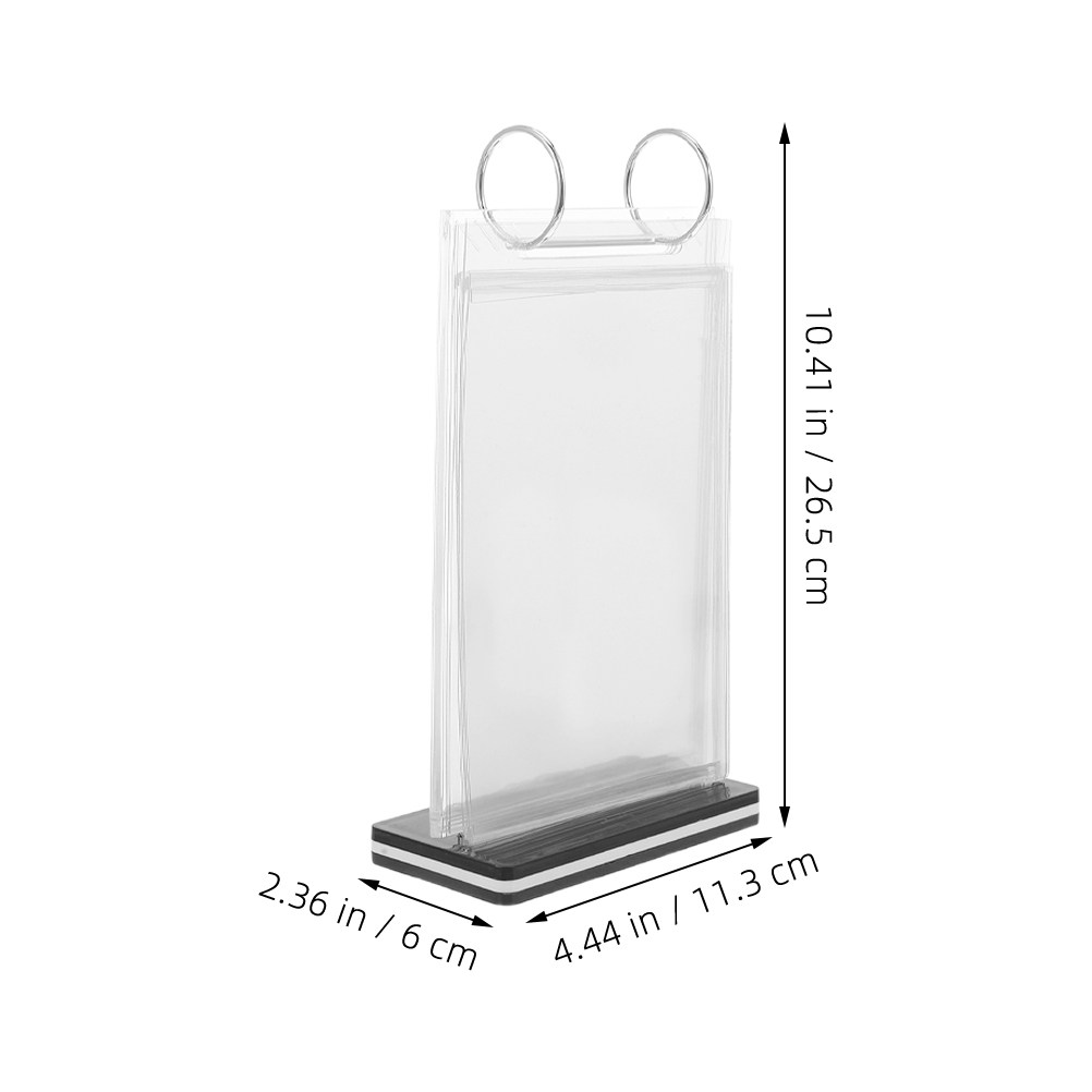 2個入り、折りたたみ式のメニュースタンド。洗練されたモダンな - Document Holder Stand のレビューと価格